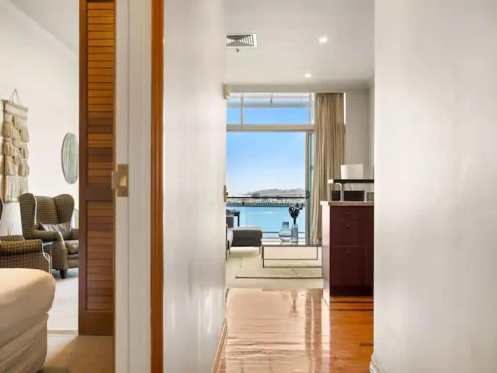 Relaxing Sea Wharf View Apartment Auckland Eksteriør bilde