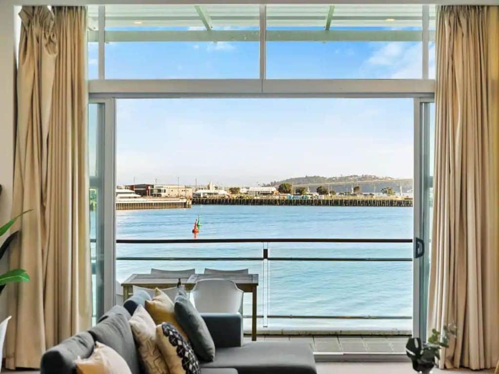 Relaxing Sea Wharf View Apartment Auckland Eksteriør bilde